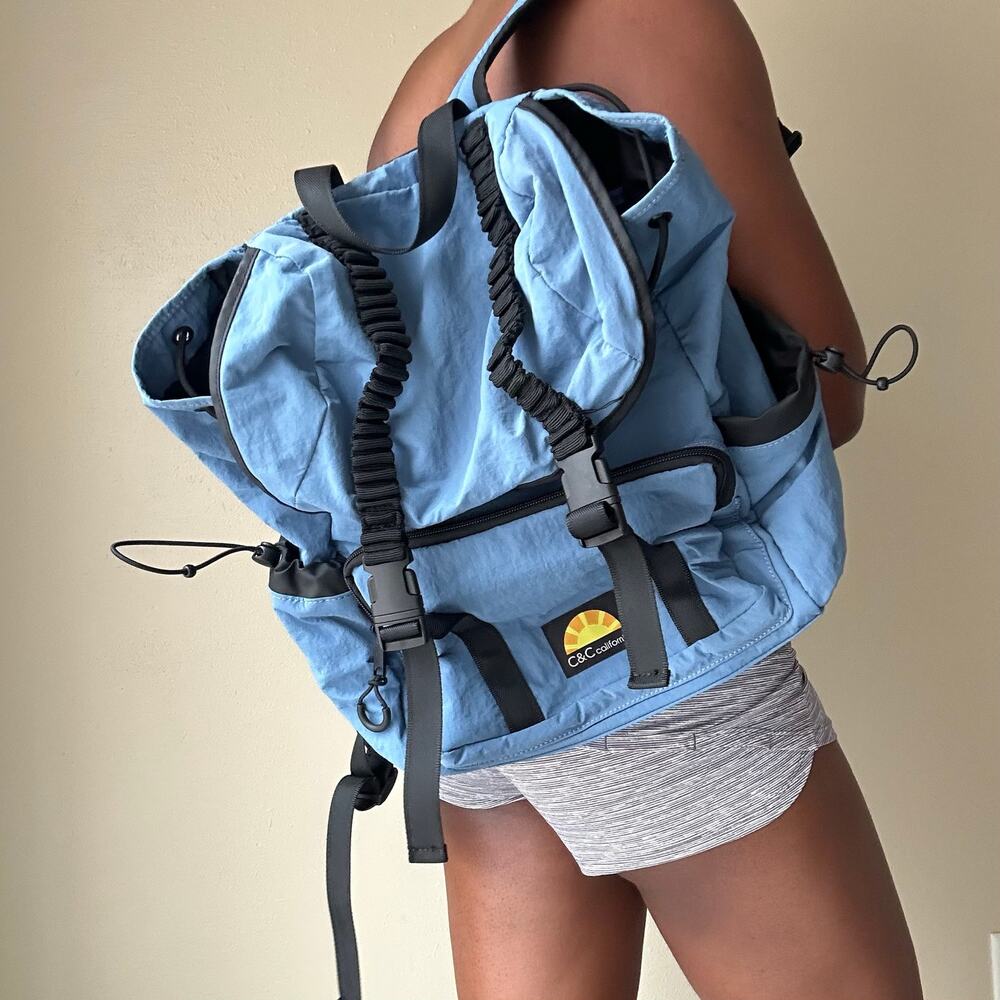 C and C California Blue Bookbag One Size